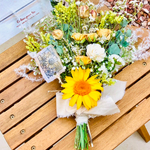 向日葵スワッグbouquet＊＊＊夏色フラワーブーケ