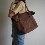 BEND TOTE BAG (コーヒー/ブラウン)