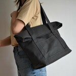 BEND TOTE BAG (チャコール/グレー)