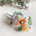  【販売】ブローチ〜もりもりブーケ〜