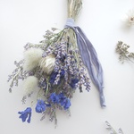 𖦞香る𖦞ラベンダーとスターチスのミニスワッグ 