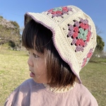 osato0様オーダー品🌿お子様用クロシェハット《violet》