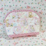 【282】ぷにぷにキャンディ*パッチワークポーチ*ピンク