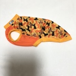 イタグレ服WANKOフラージュメッシュタンク［オレンジ］