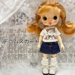 デニムスカート　モンスト　ブライスサイズ