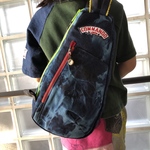 値下げ・ボディーバッグ　ケミカルウォッシュデニム