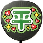 ❁うちわ文字シール