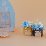 【夏バージョン】柴犬ナチュラルアレンジ【プリザーブドフラワー】母の日入学祝い結婚祝い
