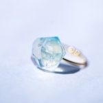 glass jewel ring にじ　#5