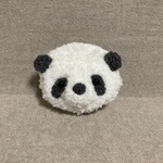 ふわふわパンダちゃんコインポーチ🐼