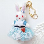 アリス うさぎ＊うさぎチャーム＊ハート  