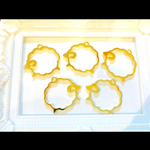 ひつじ から枠ゴールド  5個入り