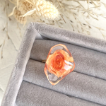 .*･ﾟコロンと薔薇ring(フラミンゴオレンジ).ﾟ･*.#261
