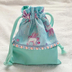 巾着袋☆星空とユニコーン☆給食袋やコップ袋に