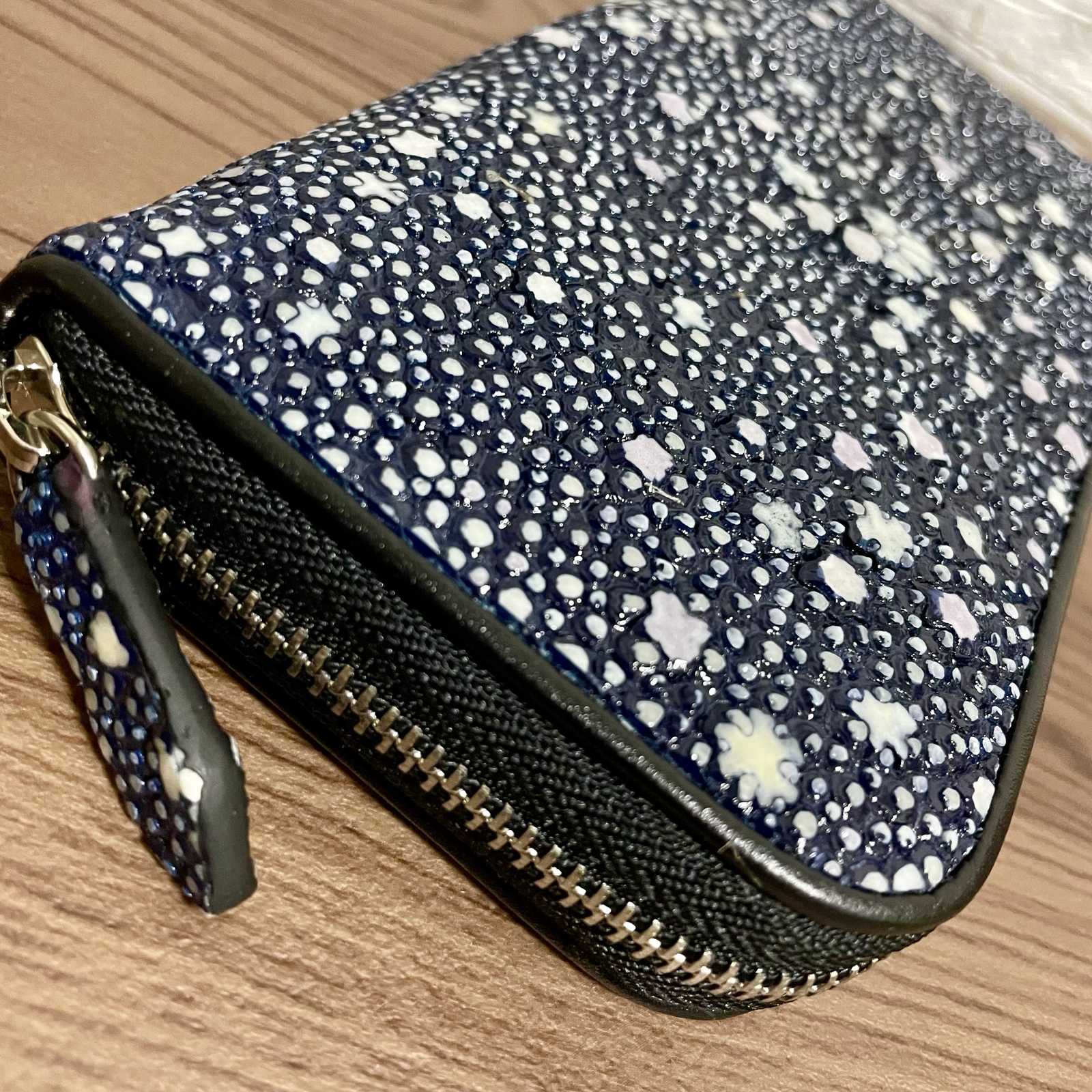 超希少】スタースティングレイ 海の宝石 スターガネーシャ エイ皮 長 ...