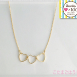 大人気！ ハート♡シンプルネックレス