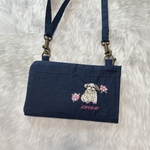 mopumicolove様オーダー品☆犬の手刺繍の長財布
