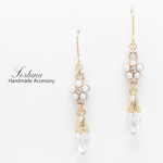花と蕾(801) ピアス/イヤリング/ノンホールピアス/樹脂ピアス