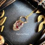 ✶無限の発展✶ドラゴンの鱗みたいなチャーム✶Fragment of GarnetDragon scales✶