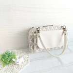 お財布バッグ・YUWAモロッカン×生成り