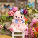 ハニーベア・カスタム　あじさいピンク