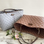 ２点セット　プラかご　プラカゴ　プラかごバッグ　プラカゴバッグ