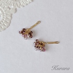 リカちゃん⭐︎紫陽花ピアス
