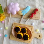 フェルトのお祭りフード✩.*˚