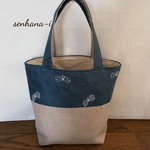 ❪sale ❫ ミナペルホネン chouchoと帆布のバック 