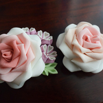 【S様オーダーメイド作品　薔薇と桜のコサージュ 売約済み】