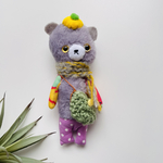 2320❤️ベレー帽のクマchanぬいぐるみ