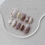 No.84〈再販1〉ブライダルネイル/ウェディングネイル/前撮り