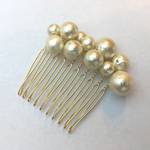コットンパールヘアアクセ