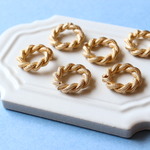 ヴィンテージ  ツイストジャンプリング15mm(4個)