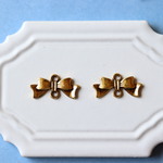 ヴィンテージ  リボンメタルコネクター20×10mm(2個)