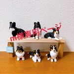 m様専用ページ　ミニチュア　犬　シェルティ（トライカラー&バイブラック）　置物　フィギュア　粘土