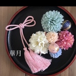 成人式和装振袖ゆかた 髪飾り