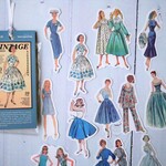 レトロファションシリーズ【ブルー】ドール