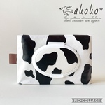 cow牛☆片手で開けやすいおしりふきケース☆出産祝い