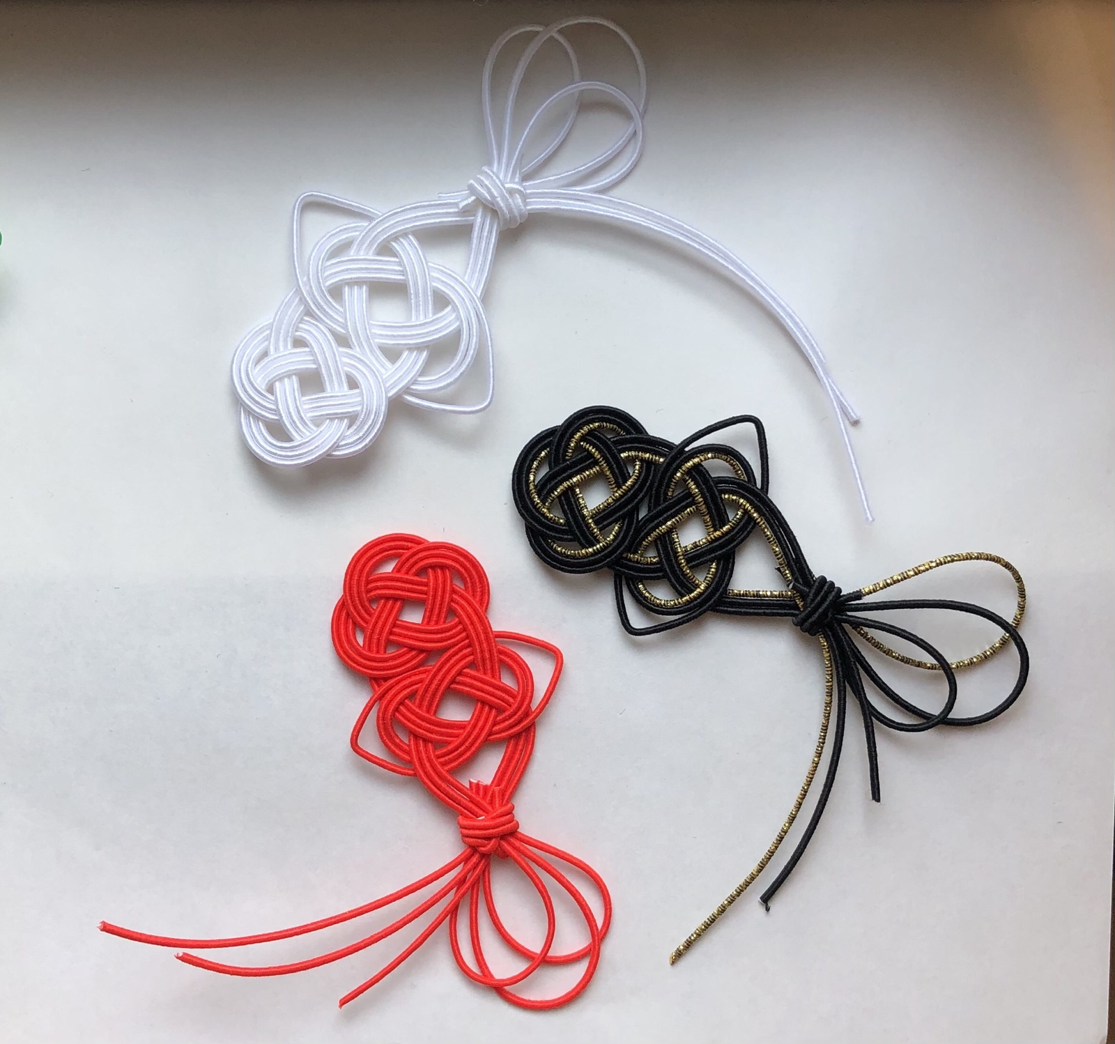 水引 金魚 赤、黒、白 3個セット - YULI39'S GALLERY | minne