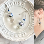 【ペットボトル】ウォーター 水 ピアス イヤリング ミニチュアフード ハンドメイド