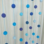 kokona様 オーダーのお品★ブルー系★羊毛フェルト ガーランドのれん★