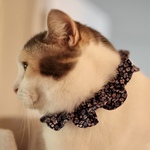 猫首輪《S》リバティ シティブロッサム ネイビー