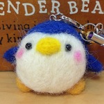 丸ぺんぎんのストラップ【F様オーダー品】