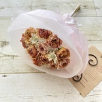 イングリッシュローズのブーケ（ドライフラワー花束）薔薇ブーケ