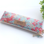 LIBERTY　リバティ　Tatum　テイタム　ブルー　 ビニコのマチ付ペンケースＳ