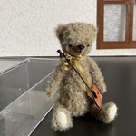 シュタイフシュルテ社　モヘアで作ったテディベア