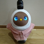 ラボット服 / 前開き襟付きシャツ・赤