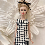 バービー・poppy parkerの服 ハンドメイドレトロワンピース