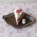 フランボワーズのショートケーキ🍰　🐿＊🐻＊🐇＊🦔